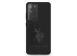 Us Polo Ushcs21Lslhrtbk S21 Ultra G998Czarny/Black Silicone On Tone