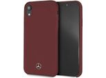 Mercedes Mehci61Silre Iphone Xrczerwony/Rosso Linea Custodia Rigida In Silicone
