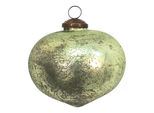 Guaina Natalizia Clayre & Eef Ø 10 Cm In Vetro Verde