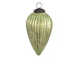 Guaina Natalizia Clayre & Eef Ø 7 Cm In Vetro Verde