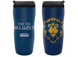 Tazza Termica Abystyle World Of Warcraft Alliance, Blu