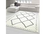 Tappeto Soffice Con Motivi Moderni A Trama Piatta Di Dimensioni Geometriche - 160X230 Cm