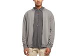 Urban Classics - Bomber In Felpa Lavata Color Carbone - Xs