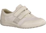WaldläUfer M-Ira 815301-663 Scarpa Slip-On Da Donna, Comoda, In Pelle, Bianco/Argento, Nuovo - Ballerina Comoda Da Donna / Scarpa Slip-On, Bianca, In Pelle (Memphis Woven Bufa)