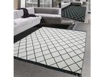 Tappeto Reversibile Per Interni Ed Esterni Con Disegno A Rombi Dimensioni - 200 X 290 Cm