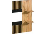 Pannello A Muro 74X107 Milagra - Rovere Wotan / Nero