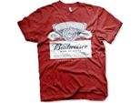 Maglietta Budweiser Label - Small - Tango-Red