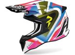 Casco Da Motocross Airoh Strycker View Glanz Taglia S