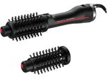 Rowenta K/Pro Stylist CF961LF0 Spazzola Ad Aria Calda Vapore Messa In Piega 750 W 1,8 M Nero Rosso