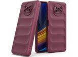 Xiaomi Poco X3 Custodia, Custodia Protettiva Antiscivolo In Silicone Tpu Morbido Per Xiaomi Poco X3 Nfc / X3 Pro Bordeaux