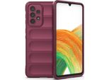 Custodia Samsung A33 5G, Custodia Protettiva In Silicone Tpu Morbido Antiurto Per Samsung Galaxy A33 5G Borgogna