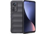 Custodia Xiaomi 12 / 12X, Custodia Protettiva In Silicone Tpu Morbido Antiurto Per Xiaomi 12/Xiaomi 12X Grigio Scuro