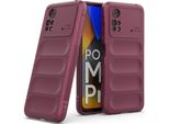 Xiaomi Poco M4 Pro 4G Custodia, Custodia Protettiva In Silicone Tpu Morbido Antiurto Per Xiaomi Poco M4 Pro 4G Borgogna