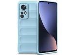 Custodia Xiaomi 12 / 12X, Custodia Protettiva In Silicone Tpu Morbido Antiurto Per Xiaomi 12/Xiaomi 12X Blu