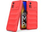 Xiaomi Poco M4 Pro 4G Custodia, Custodia Protettiva In Silicone Tpu Morbido Antiurto Per Xiaomi Poco M4 Pro 4G Rosso