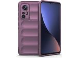 Custodia Xiaomi 12 / 12X, Custodia Protettiva In Silicone Tpu Morbido Antiurto Per Xiaomi 12/Xiaomi 12X Viola