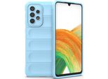 Custodia Samsung A33 5G, Custodia Protettiva In Silicone Tpu Morbido Antiurto Per Samsung Galaxy A33 5G Blu