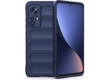 Custodia Xiaomi 12 / 12X, Custodia Protettiva In Silicone Tpu Morbido Antiurto Per Xiaomi 12/Xiaomi 12X Blu Scuro