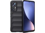 Custodia Xiaomi 12 / 12X, Custodia Protettiva In Silicone Tpu Morbido Antiurto Per Xiaomi 12/Xiaomi 12X Nero