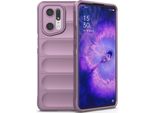 Oppo Find X5 Custodia, Custodia Protettiva In Silicone Tpu Morbido Antiurto Per Oppo Find X5 Viola