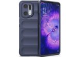 Oppo Find X5 Custodia, Custodia Protettiva In Silicone Tpu Morbido Antiurto Per Oppo Find X5 Blu Scuro