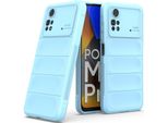 Xiaomi Poco M4 Pro 4G Custodia, Custodia Protettiva In Silicone Tpu Morbido Antiurto Per Xiaomi Poco M4 Pro 4G Blu