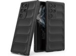 Custodia Per Samsung Galaxy S23 Ultra Soft Tpu Silicone Antiurto Protettivo Nero