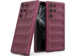 Custodia Per Samsung Galaxy S23 Ultra Soft Tpu Silicone Antiurto Custodia Protettiva Plum