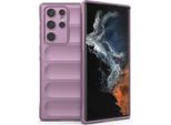 Custodia Per Samsung Galaxy S23 Ultra Soft Tpu Silicone Antiurto Protettivo Viola