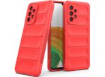 Samsung A73 5G Custodia, Custodia Protettiva In Silicone Tpu Morbido Antiurto Per Samsung Galaxy A73 5G Rosso