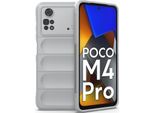 Xiaomi Poco M4 Pro 4G Custodia, Custodia Protettiva In Silicone Tpu Morbido Antiurto Per Xiaomi Poco M4 Pro 4G Grigio