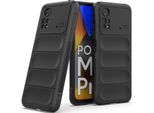 Xiaomi Poco M4 Pro 4G Custodia, Morbido Tpu Silicone Antiurto Custodia Protettiva Per Xiaomi Poco M4 Pro 4G Nero