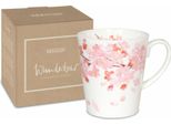 Tazza KÖNitz Wunderbar KirschblÜTen In Confezione Regalo - 600 Ml In Porcellana Bone China