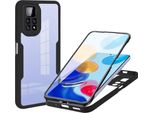 Xiaomi Poco X4 Pro 5G Case, Protezione Completa A 360° Con Protezione Del Display Integrata Per Xiaomi Poco X4 Pro 5G Nero