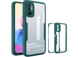 Xiaomi Poco M3 Pro 5G Case, Protezione Completa A 360° Con Protezione Del Display Integrata Per Xiaomi Poco M3 Pro 5G Verde