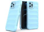 Custodia Iphone 12 Pro Max, Custodia Protettiva In Silicone Tpu Morbido Antiurto Per Iphone 12 Pro Max Blu