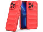 Custodia Iphone 13 Pro Max, Custodia Protettiva In Silicone Tpu Morbido Antiurto Per Iphone 13 Pro Max Rosso