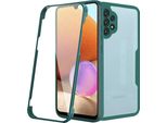 Custodia Samsung Galaxy A32 4G, Protezione Completa A 360° Con Protezione Del Display Integrata Per Samsung A32 4G Verde