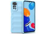 Custodia Redmi Note 11S, Custodia Protettiva In Silicone Tpu Morbido Antiurto Per Xiaomi Redmi Note 11 / Note 11S Blu