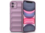 Custodia Iphone 11, Custodia Protettiva Antiurto In Silicone Tpu Morbido Per Iphone 11 Viola