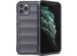Custodia Iphone 11 Pro, Custodia Protettiva In Silicone Tpu Morbido Antiurto Per Iphone 11 Pro Grigio Scuro