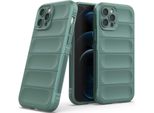 Custodia Iphone 12 Pro Max, Custodia Protettiva Antiscivolo In Silicone Tpu Morbido Per Iphone 12 Pro Max Verde