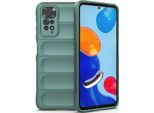 Custodia Redmi Note 11S, Custodia Protettiva In Silicone Tpu Morbido Antiurto Per Xiaomi Redmi Note 11 / Note 11S Verde