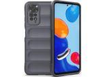 Custodia Redmi Note 11S, Custodia Protettiva In Silicone Tpu Morbido Antiurto Per Xiaomi Redmi Note 11 / Note 11S Grigio Scuro