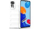 Custodia Redmi Note 11S, Custodia Protettiva In Silicone Tpu Morbido Antiurto Per Xiaomi Redmi Note 11 / Note 11S Bianco
