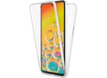Nalia Clear 360° Custodia Protettiva Per Samsung Galaxy A53, Protezione Completa Antigiallo Trasparente Robusta, Custodia Rigida & Paraurti In Silicone & Protezione Dello Schermo, Custodia Per Cellulare A Copertura Totale