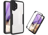 Samsung Galaxy A32 5G Custodia Protettiva, Protezione Dello Schermo Incorporata Custodia Per Cellulare Con Protezione Completa A 360 Gradi Per Samsung A32 5G Nero