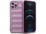 Custodia Iphone 12 Pro Max, Custodia Protettiva In Silicone Tpu Morbido Antiurto Per Iphone 12 Pro Max Viola