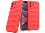 Custodia Iphone 11, Custodia Protettiva Antiurto In Silicone Tpu Morbido Per Iphone 11 Rosso
