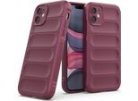 Custodia Iphone 11, Custodia Protettiva Antiurto In Silicone Tpu Morbido Per Iphone 11 Borgogna